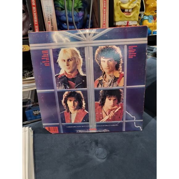 Krokus The Blitz Arista Records 1984 Heavy Metal AL8-8243 Ballroom Blitz Album - Picture 2 of 7